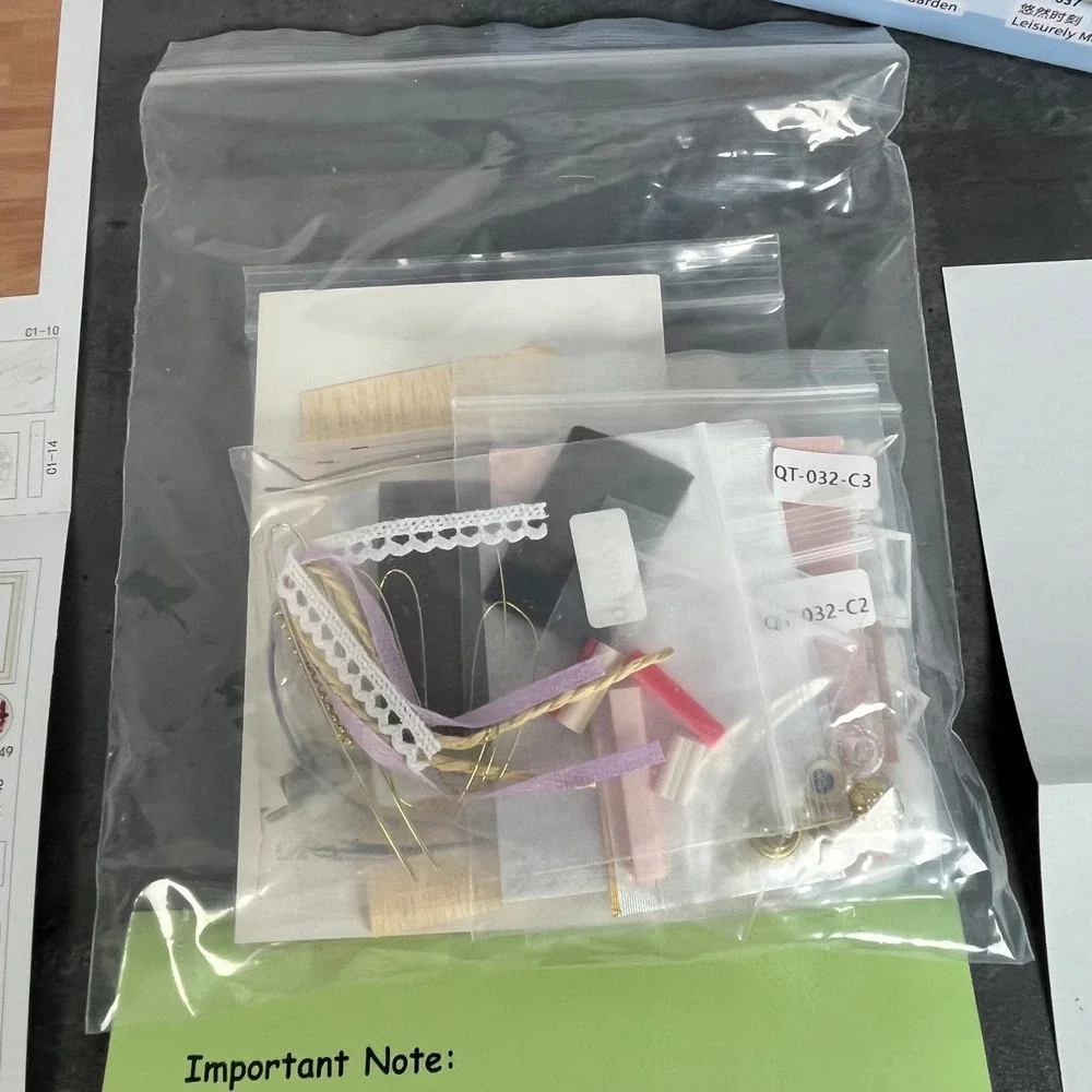 Corner‎ Of Happiness QT032 Sweet Talk DIY Miniature Dollhouse Kit New Open Box
